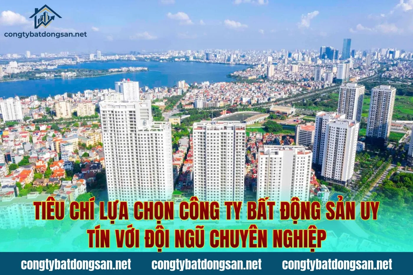 Tiêu chí lựa chọn công ty bất động sản uy tín với đội ngũ chuyên nghiệp