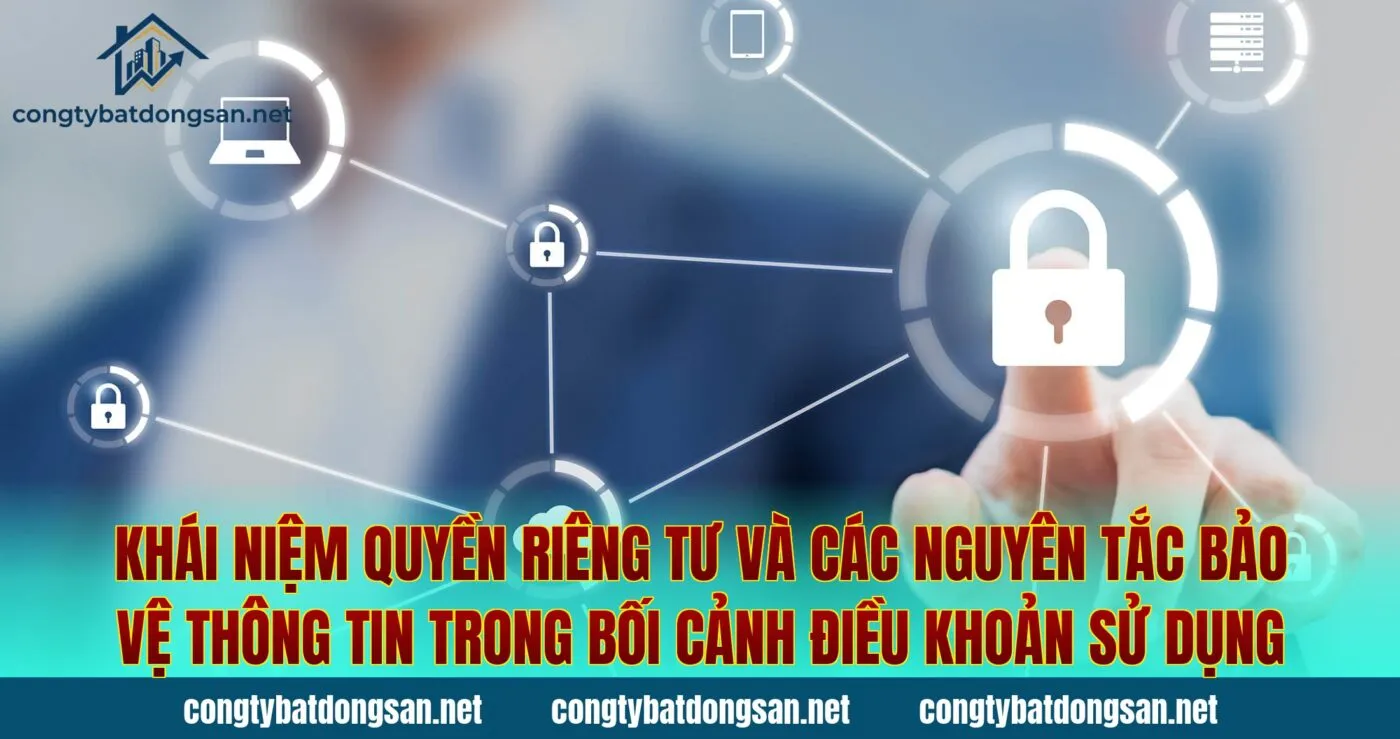 Khái niệm quyền riêng tư và các nguyên tắc bảo vệ thông tin trong bối cảnh điều khoản sử dụng
