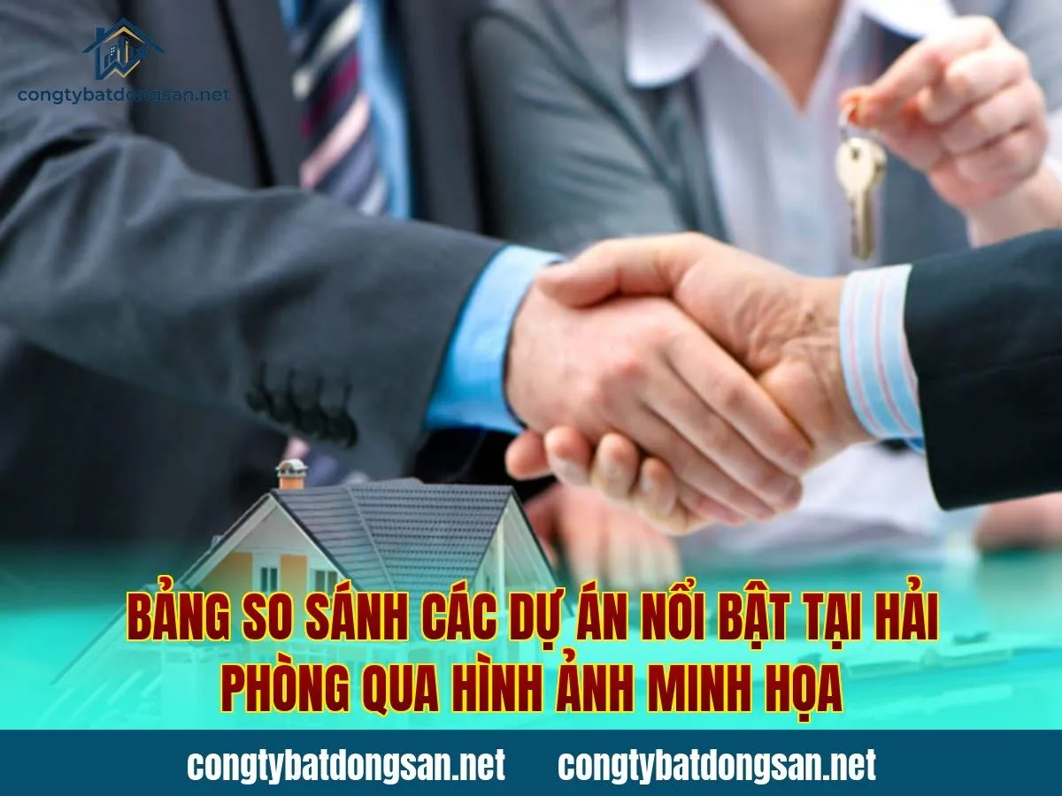Bảng so sánh các dự án nổi bật tại Hải Phòng qua hình ảnh minh họa