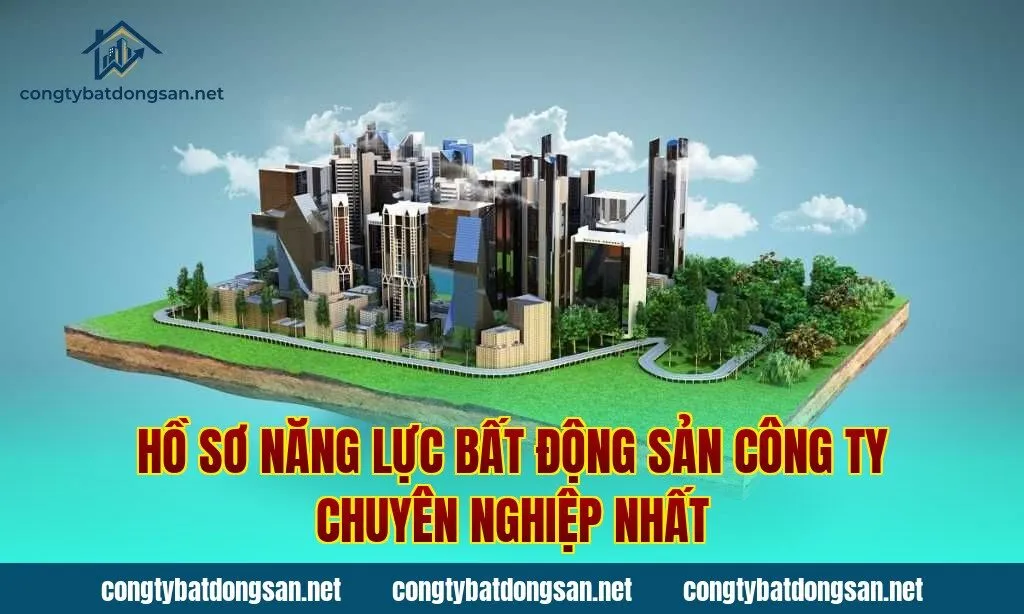 Hồ Sơ Năng Lực Bất Động Sản Công Ty Chuyên Nghiệp Nhất